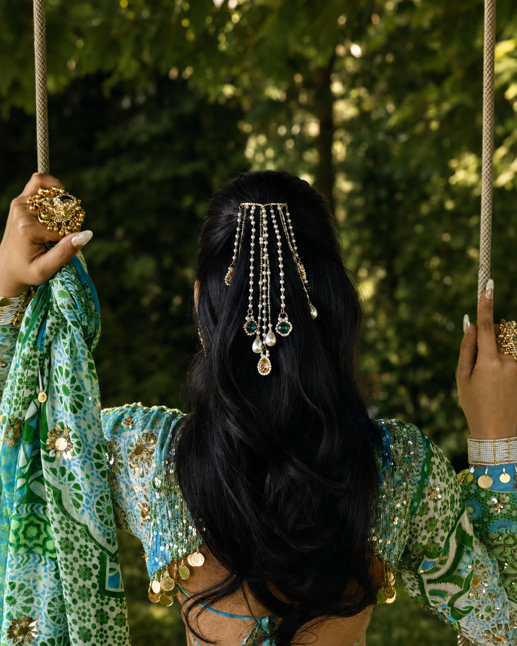 The Zareen Hair Drape